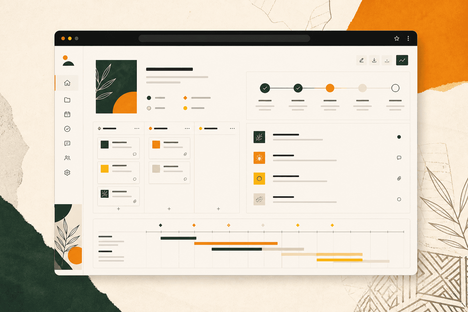 Product workspace concept