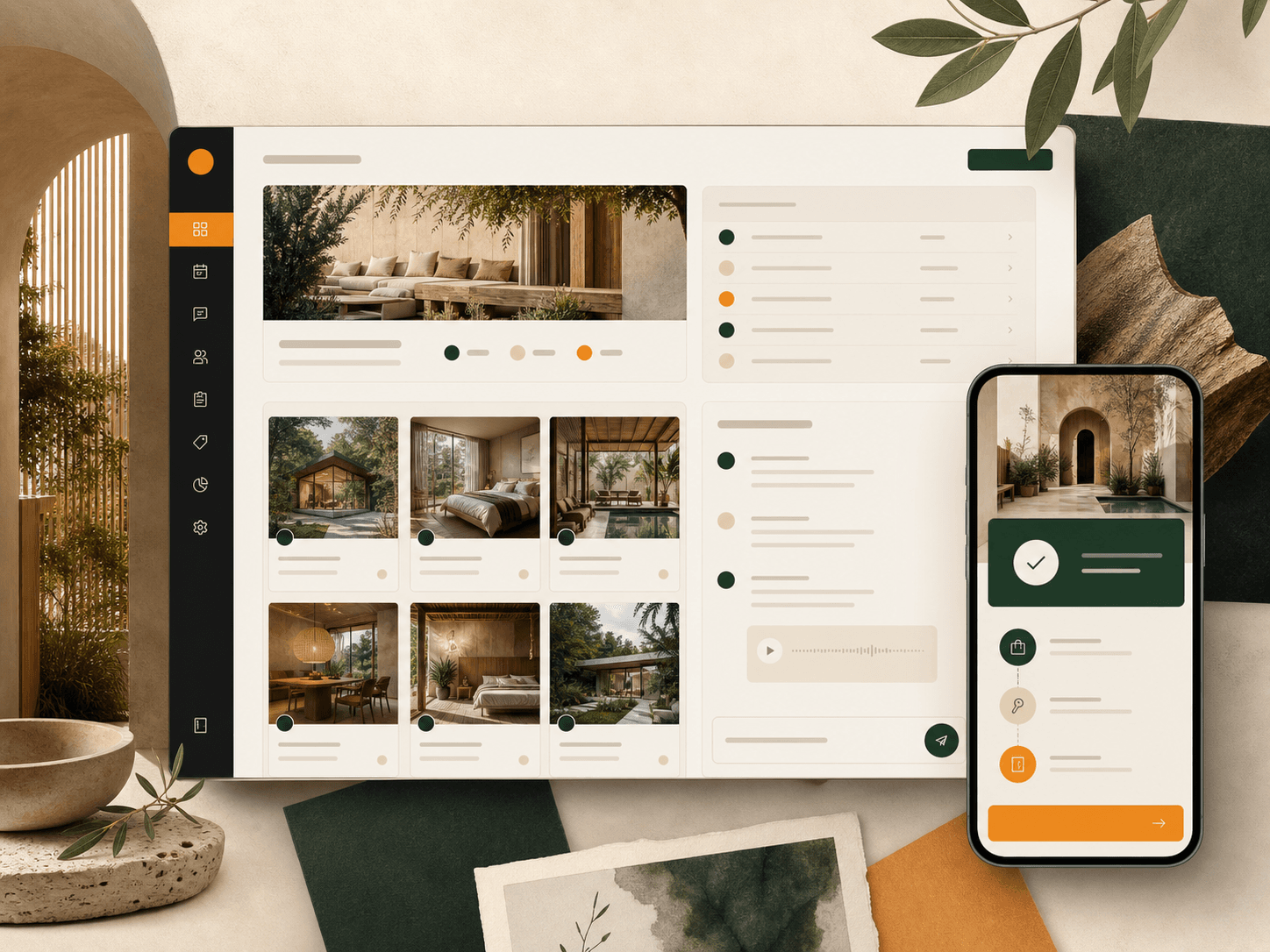 StayKind concept interface